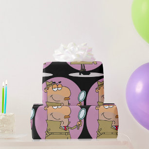 Detective Wrapping Paper