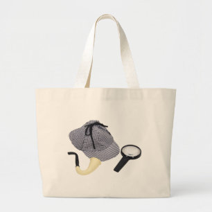 DetectiveKit082009 Large Tote Bag