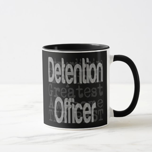 Detention Officer Extraordinaire Mug (Right)