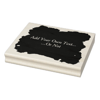 Deteriorated Paper Rubber Art Stamp