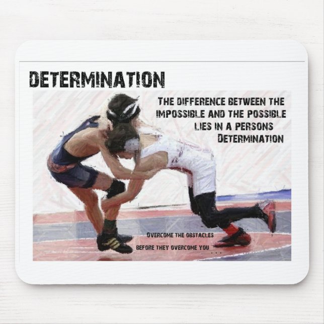Determination Mouse Pad (Front)