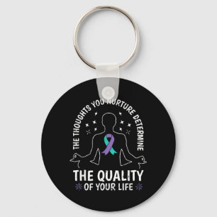 Determine The Quality Of Life Mental Health Key Ring