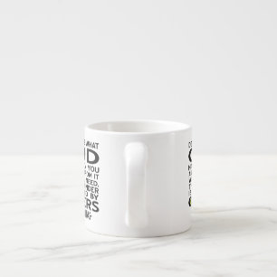 Determine What God Has Given You Aquinas Quote Espresso Cup