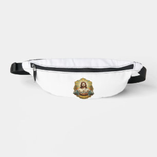 Determined Jesus Heavy Iron Barbell Powerlifting G Bum Bags
