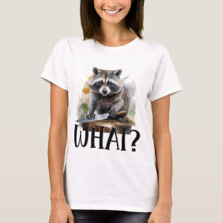 Determined Racoon with a Kitchen Knife, what T-Shirt