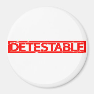 Detestable Stamp Magnet