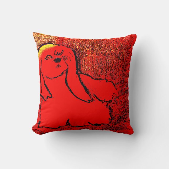 Dethrone The King Cushion (Front)