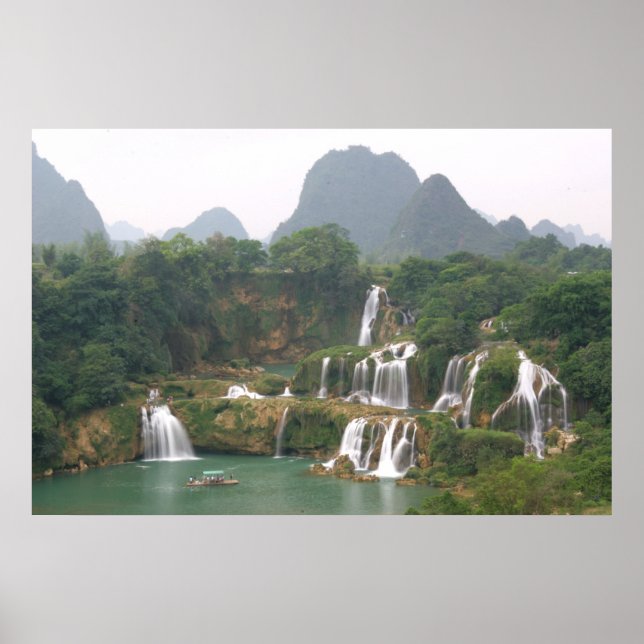 Detian Waterfall, China Framed Photo Print (Front)