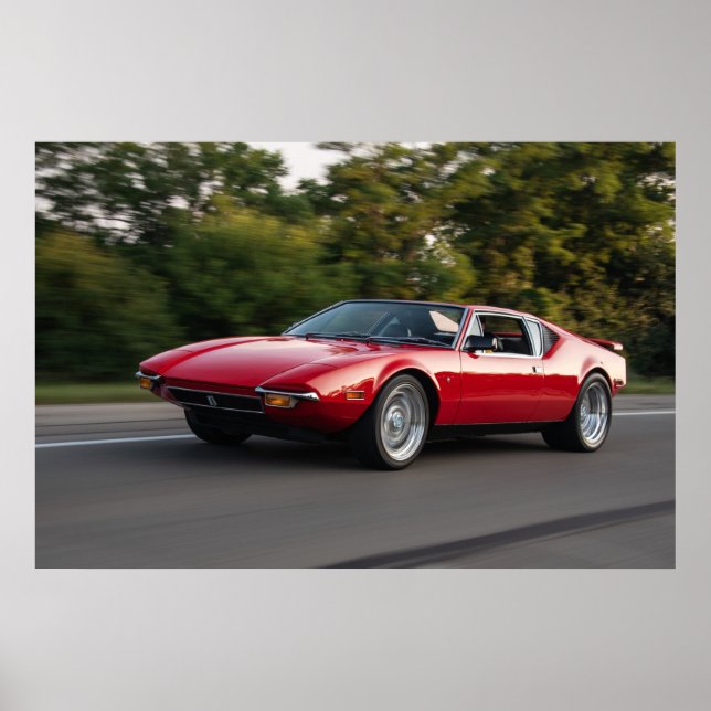 Detomaso Pantera Poster (Front)