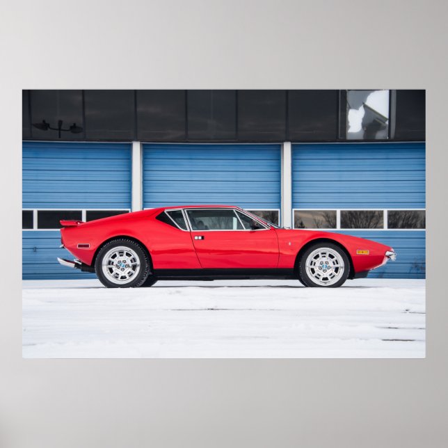 Detomaso Pantera Poster (Front)