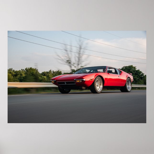 Detomaso Pantera Poster (Front)