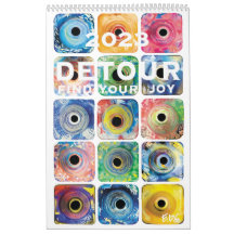 DETOUR 2023 Calendar of art and gratitude