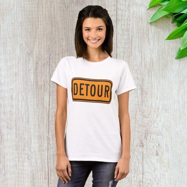 Detour Road Sign T-Shirt (Creator Uploaded)