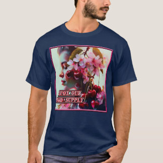 DETOX Our Food Supply Cherry Blossoms T-Shirt