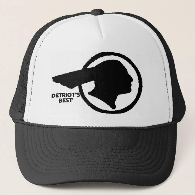 DETRIOT'S BEST TRUCKER HAT (Front)