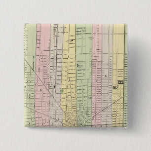Detroit 2 15 cm square badge