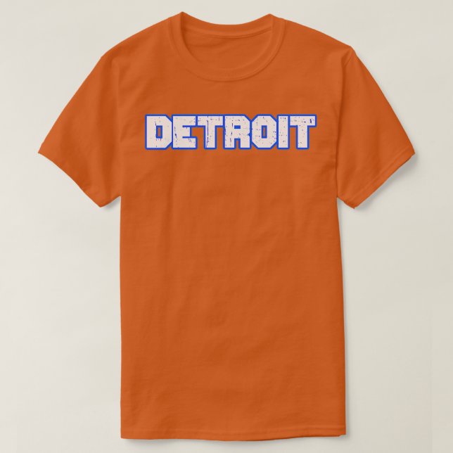 detroit  7 T-Shirt (Design Front)