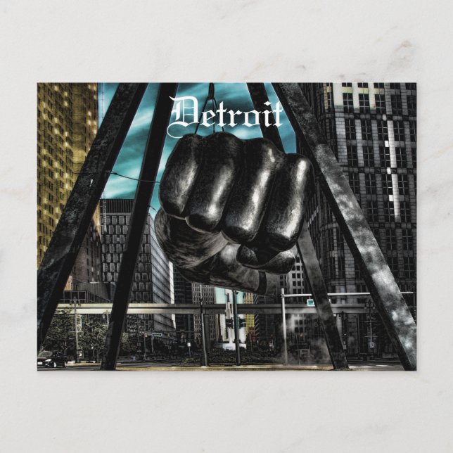 detroit arm, Detroit Postcard (Front)