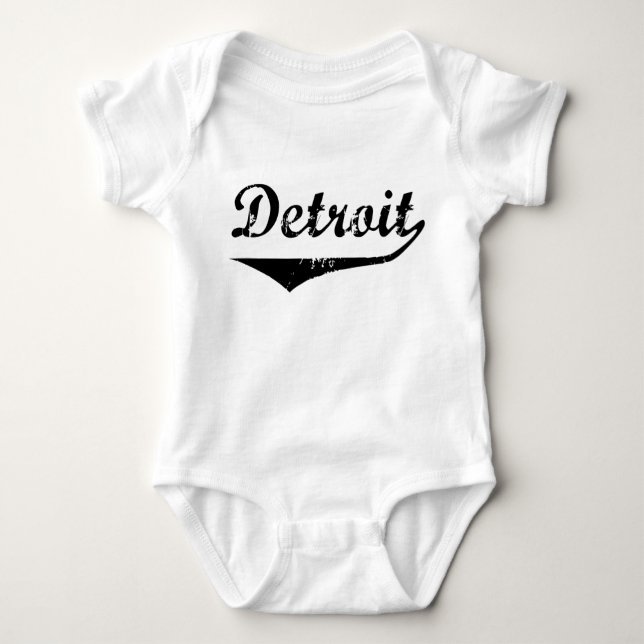 Detroit Baby Bodysuit (Front)