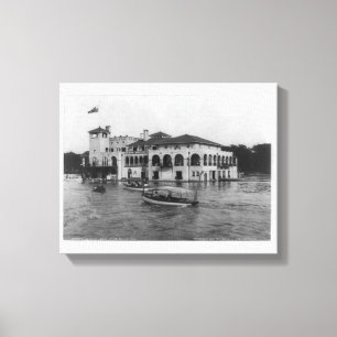 Detroit Boat Club, Belle Isle 1905 Canvas Print