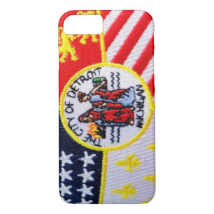 Detroit city flag phone case
