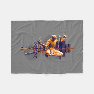 Detroit City Fleece Blanket