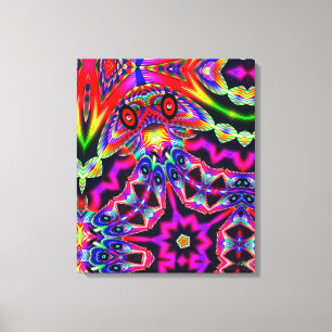 Detroit Cop Beats Off Two Men Canvas Print