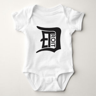 Detroit D Baby Bodysuit