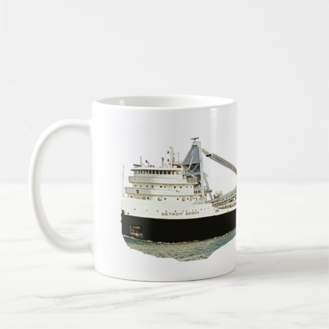 Detroit Edison mug (Left)