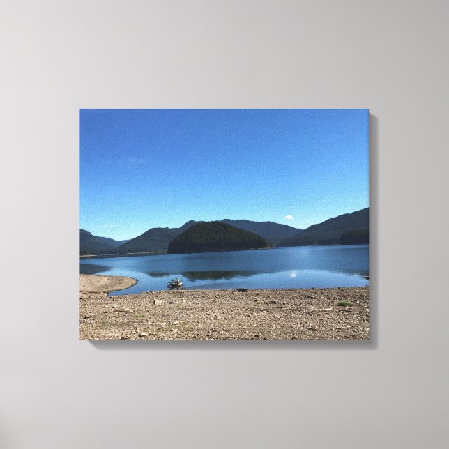 Detroit Lake, Oregon Canvas Print (Front)