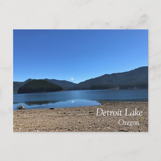 Detroit Lake, Oregon Postcard (Front)