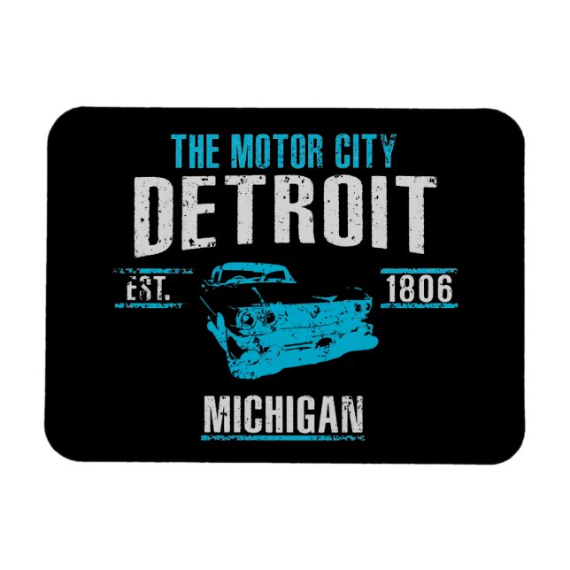 Detroit Magnet (Horizontal)