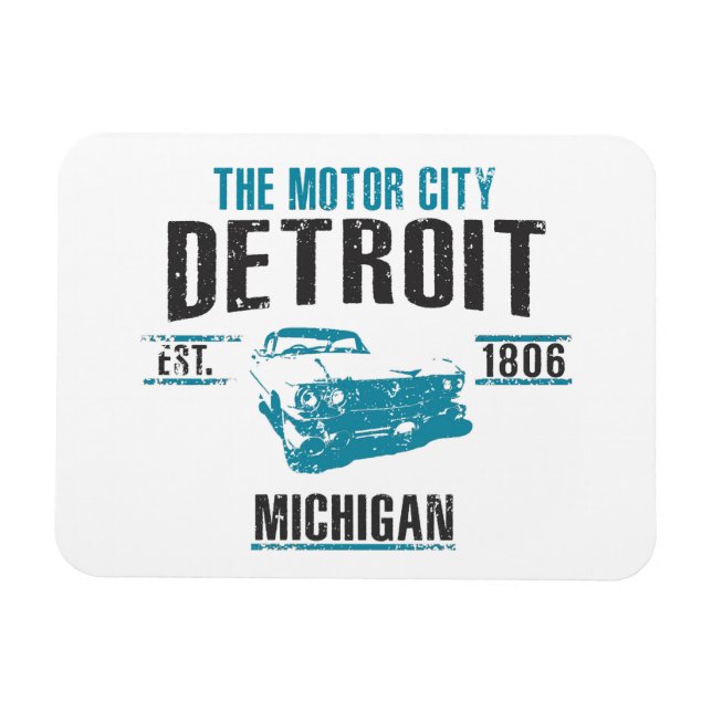 Detroit Magnet (Horizontal)
