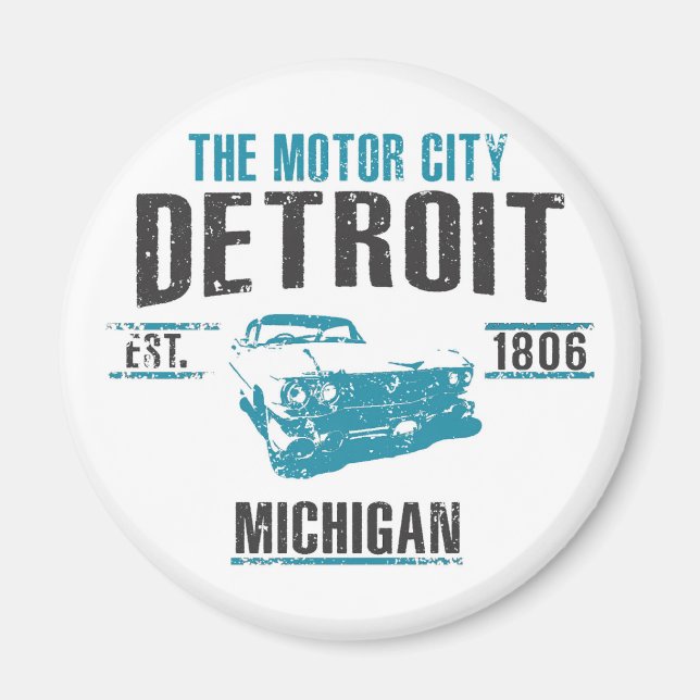 Detroit Magnet (Front)