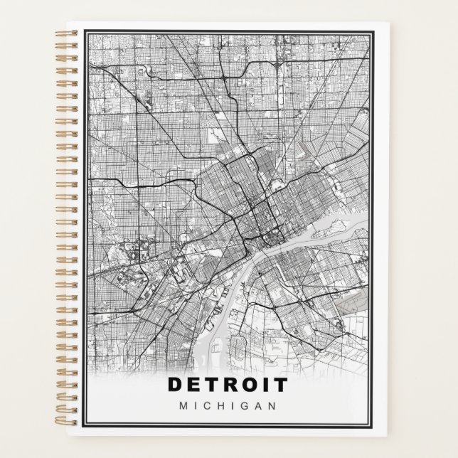 Detroit Map Planner (Front)