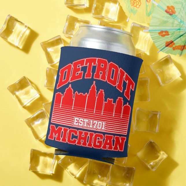 Detroit,Michigan Can Cooler (In Situ Summer)