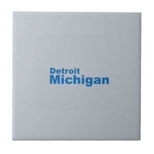 Detroit, Michigan Ceramic Tile