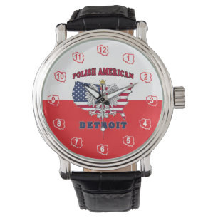Detroit Michigan Polish Watch
