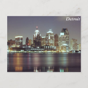 Detroit, Michigan Postcard