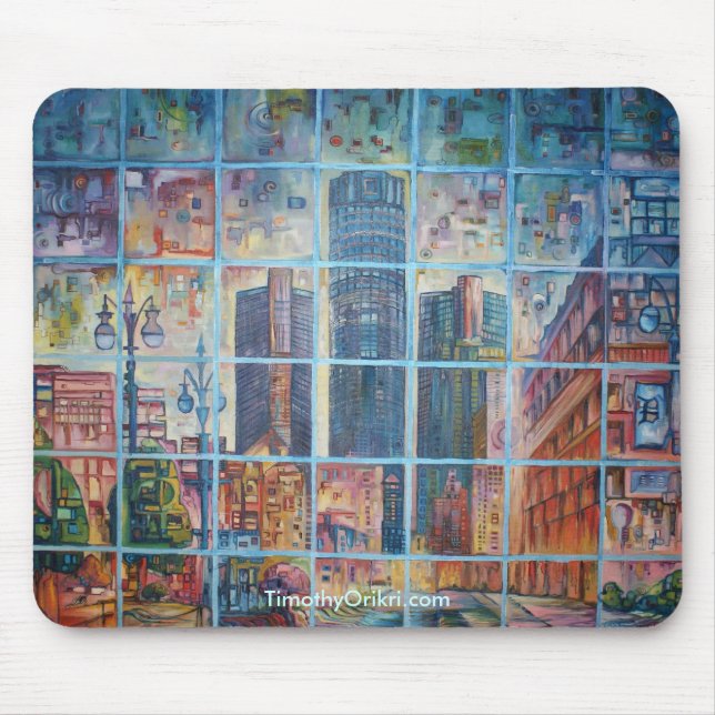 Detroit on My Mind Mousepad (Front)