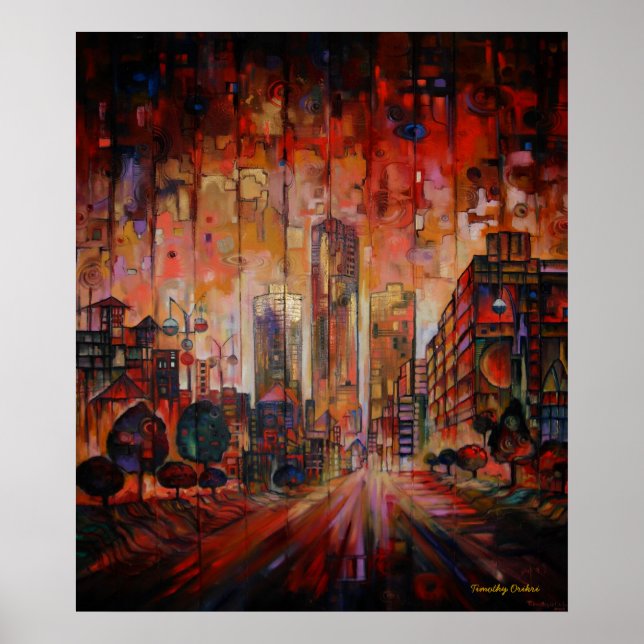Detroit on My Mind XI Canvas Print (Front)