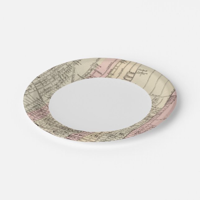Detroit Paper Plate (Angled)