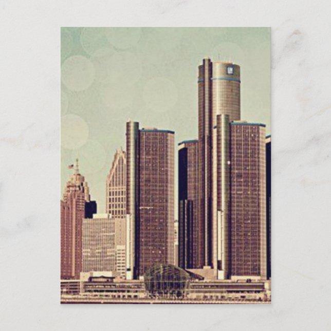 DETROIT POSTCARD (Front)