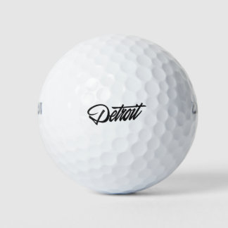 Detroit proud golf balls
