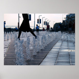 Detroit riverside #1 poster