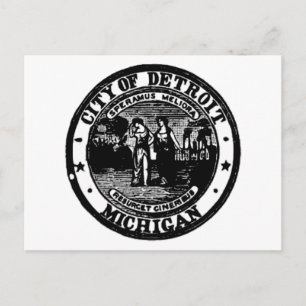 Detroit Seal Postcard