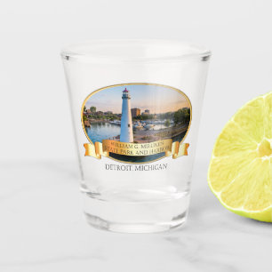 Detroit Shot Glass - Milliken State Park