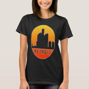 Detroit Skyline  3 T-Shirt