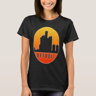 Detroit Skyline  3 T-Shirt