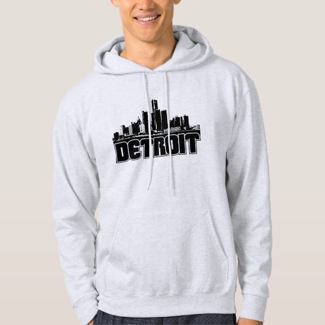 Detroit Skyline Hoodie (Front)
